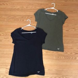 V-Neck plain tee